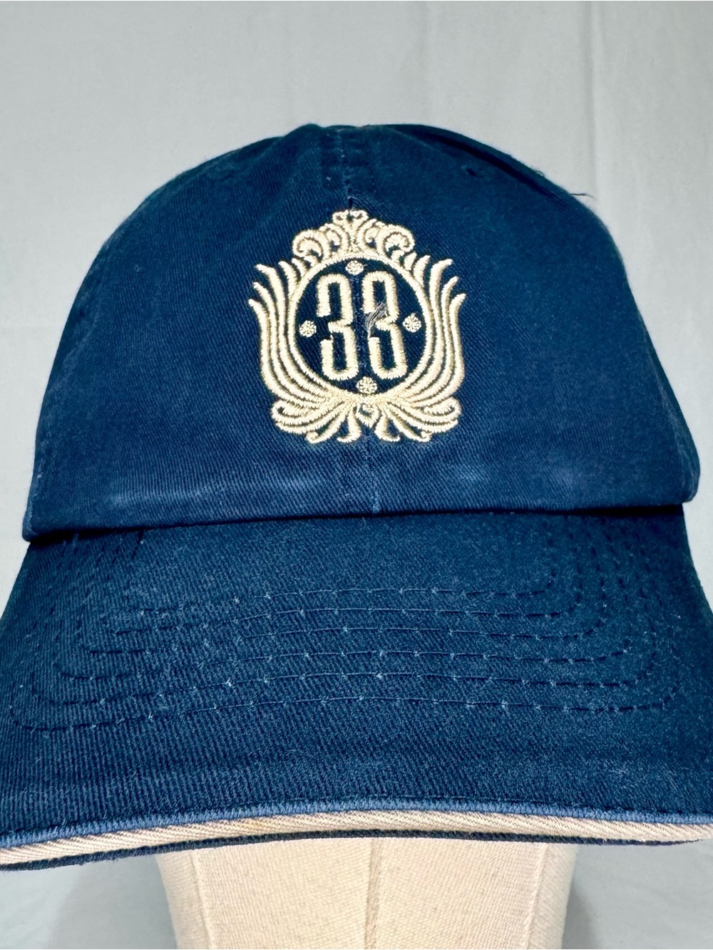 Disney Club 33 Exclusive Navy Blue Adjustable Unisex Baseball Hat Cap